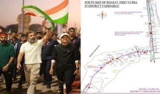 फरीदाबाद पहुंचेगी राहुल गांधी की 'भारत जोड़ो यात्रा', ट्रैफिक पुलिस ने जारी की एडवाइजरी
